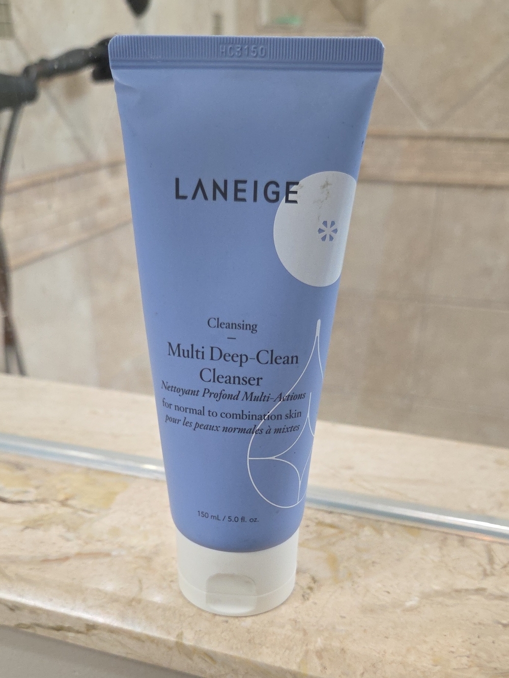 LANEIGE Blue Multi Deep-Clean Facial Cleanser Tube 5oz